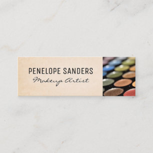 Makeup Artist Makeup Palettes Mini Business Card