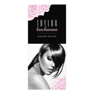 Makeup Artist Menu Rack Card