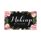 Makeup Artist Modern Script Girly Floral Wrapping