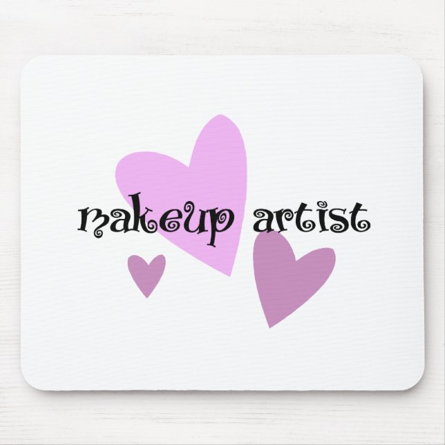 Makeup Artist Mouse Pad (Front)