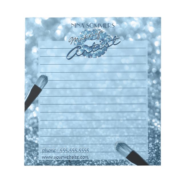 Makeup Artist Notepad (Front)
