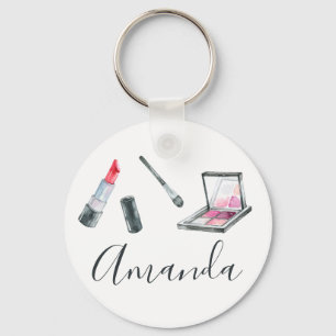 Makeup Artist Personalised Custom Art Key Ring