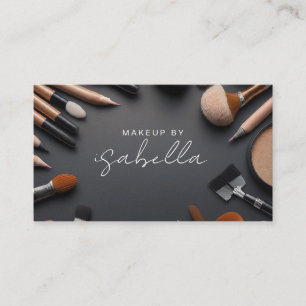Makeup Artist QR Code Business Card