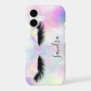 makeup artist unicorn lashes eyes