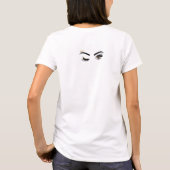 Makeup artist Wink Eye Beauty Salon Lash Extension T-Shirt (Back)