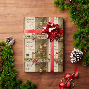 Makeup Beauty Cosmetics Christmas Wrapping Paper
