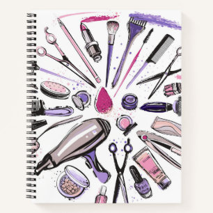Makeup Circle Design Notebook
