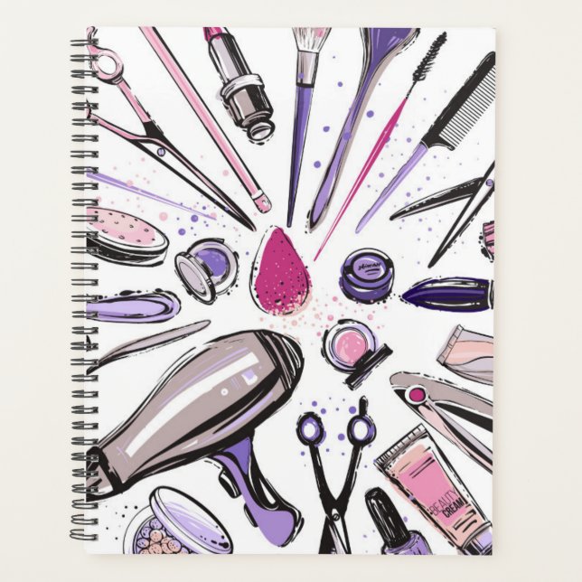 Makeup Circle Design Planner (Front)