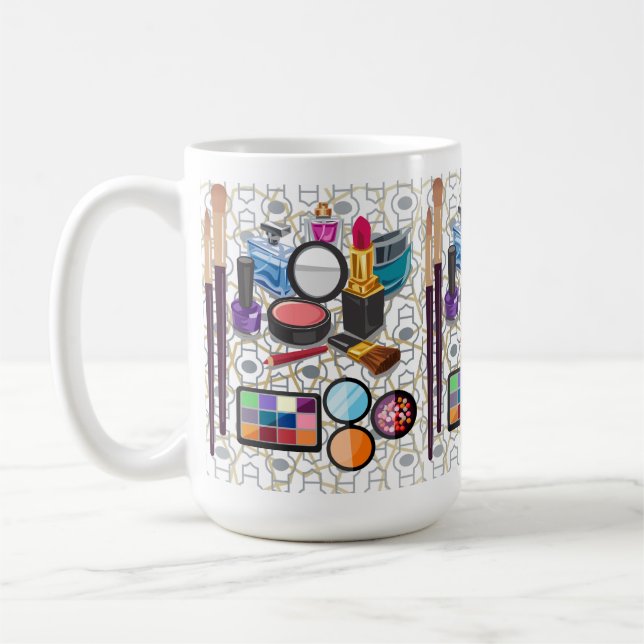 makeup coffee mug (Left)