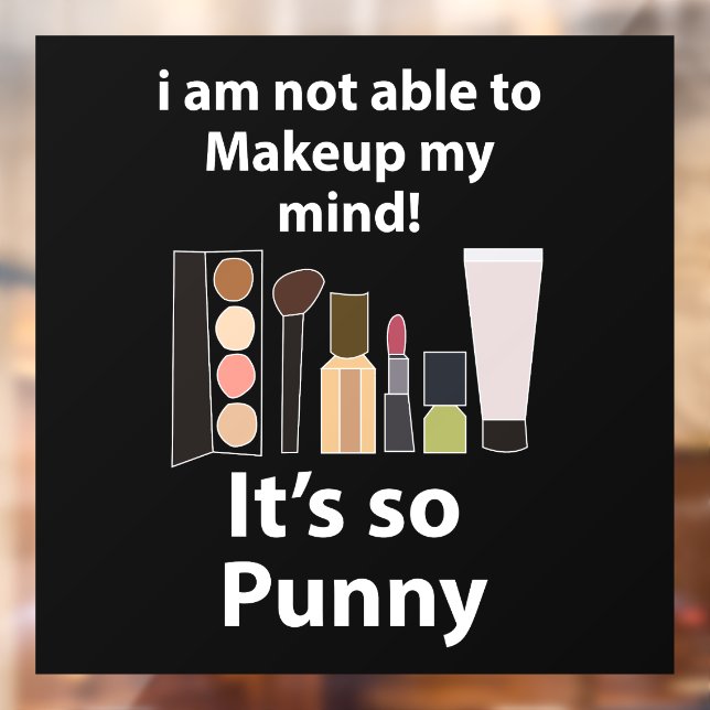 Makeup Funny Pun Makeup Beauty Salon (Sheet 2)