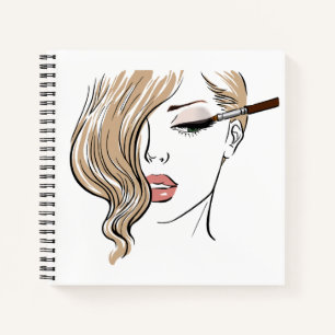Makeup Girl Notebook