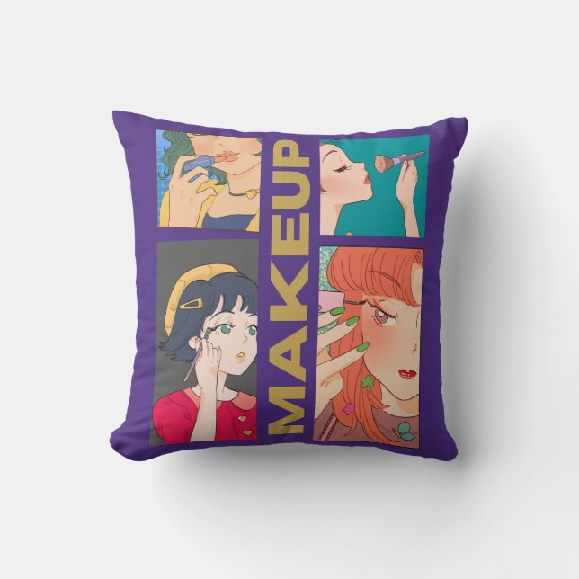 MAKEUP GIRLS CUSHION (Front)