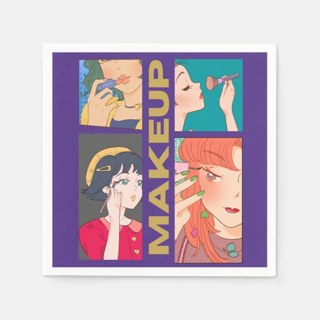 MAKEUP GIRLS NAPKIN (Front)