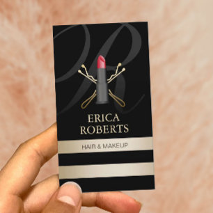 Makeup & Hair Stylist Beauty Salon Appointment Card