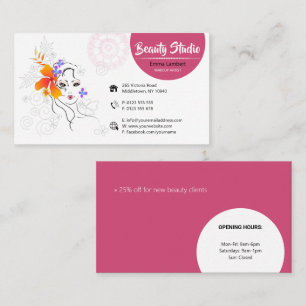 Makeup   Healthcare Business Card