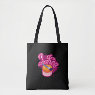 Makeup - I Do Lashes - For Beauticians Tote Bag