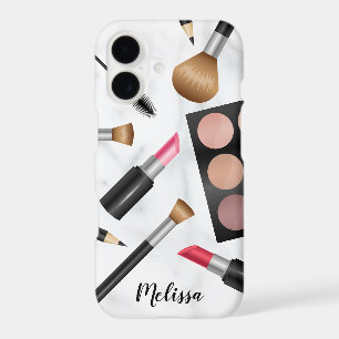 Makeup Items Illustration With Custom Name