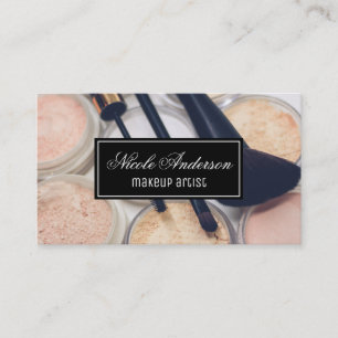 Makeup Kit Makeup Artist Business Card
