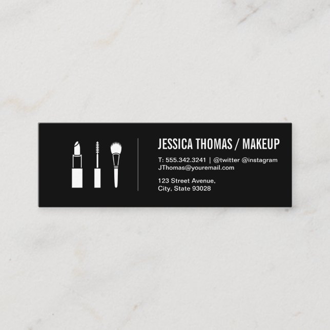 Makeup Kit Mini Business Card (Front)