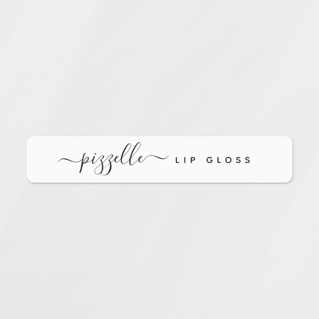 Makeup Label - Lip Gloss, Balm, Chapstick, Mascara (Design 1)
