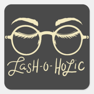 MAKEUP: Lash-O-Holic Square Sticker