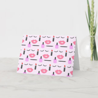 Makeup Pattern Card