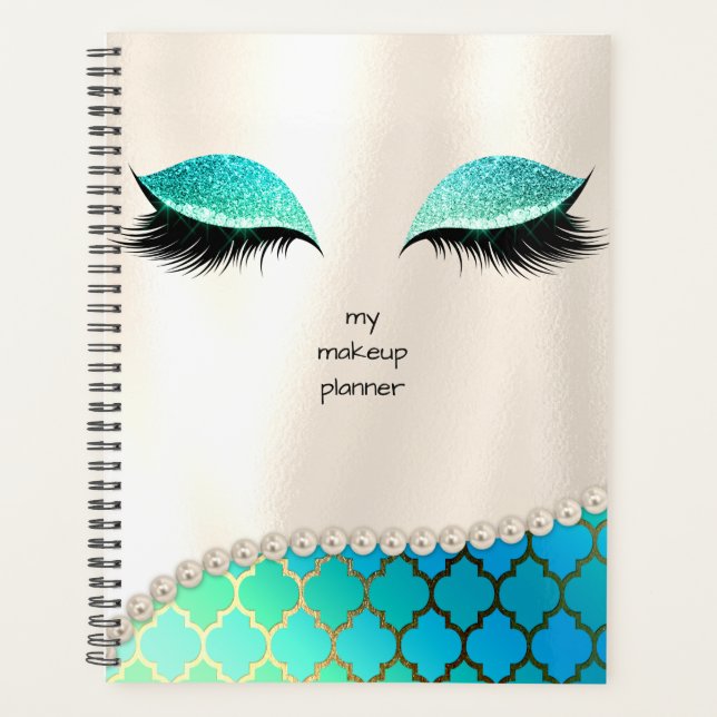 Makeup Planner Eyelash Design Planner (Front)