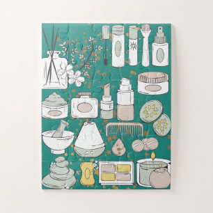 makeup ,puzzle, jigsaw puzzle