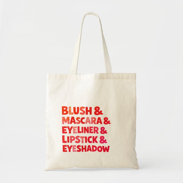Makeup Tote Bag (Front)
