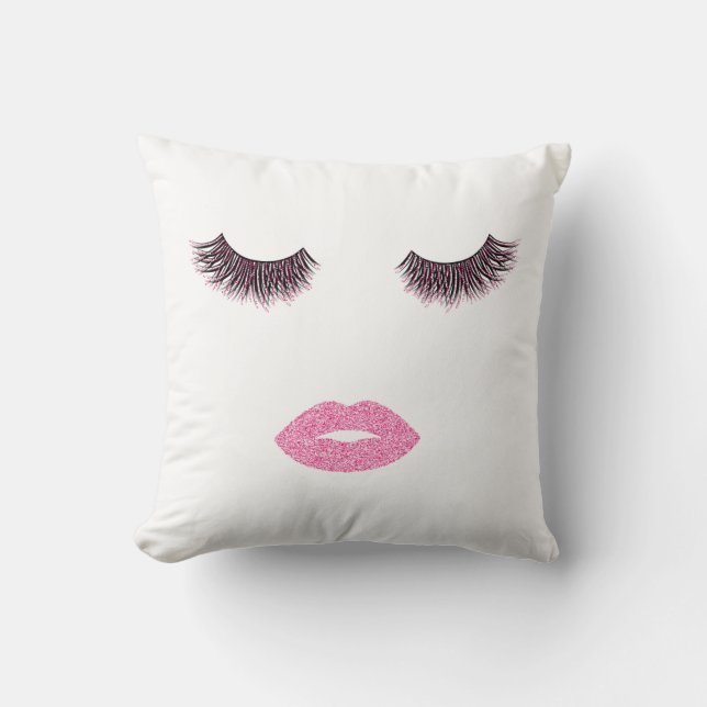Makeup with glitter effect cushion (Front)