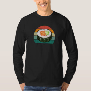 Maki Food Raw Fish Japan Asia Chinese Rice Seaweed T-Shirt