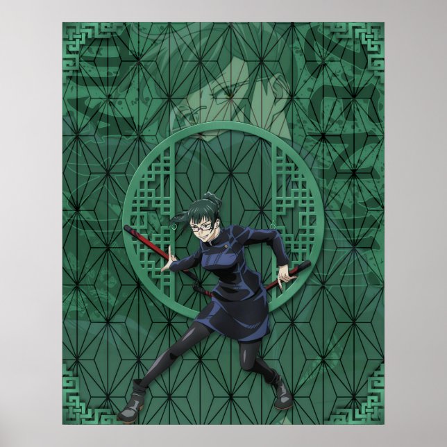 Maki Zen'in Poster (Front)