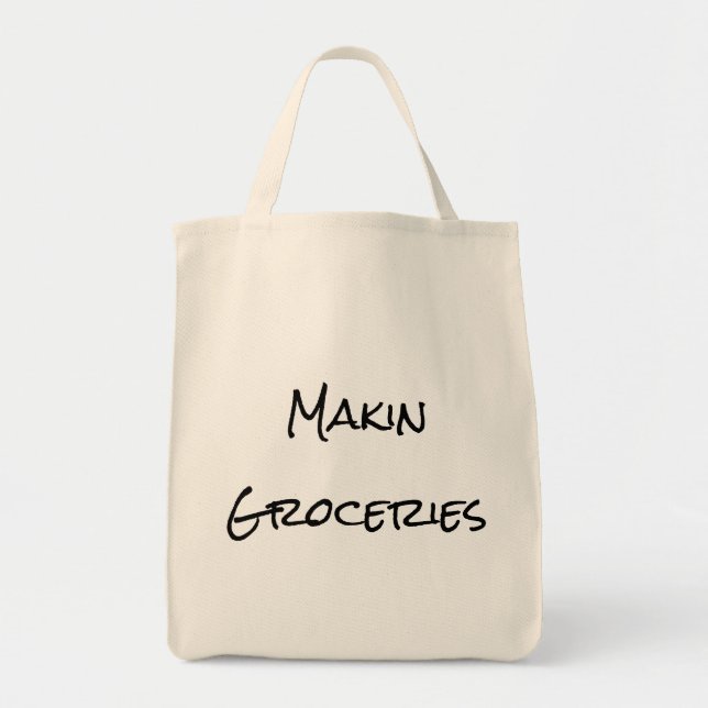 Makin Groceries Shopping Bag (Front)