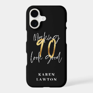 Making 90 look good gold birthday