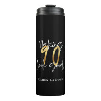 Making 90 look good gold birthday