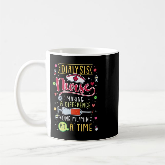Making A Difference One ml_min At A Time Still sea Coffee Mug (Left)