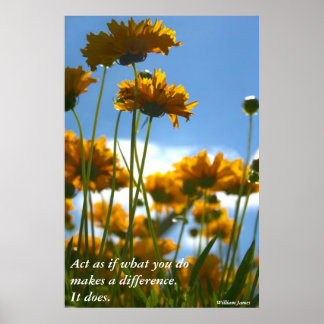 Making A Difference Poster