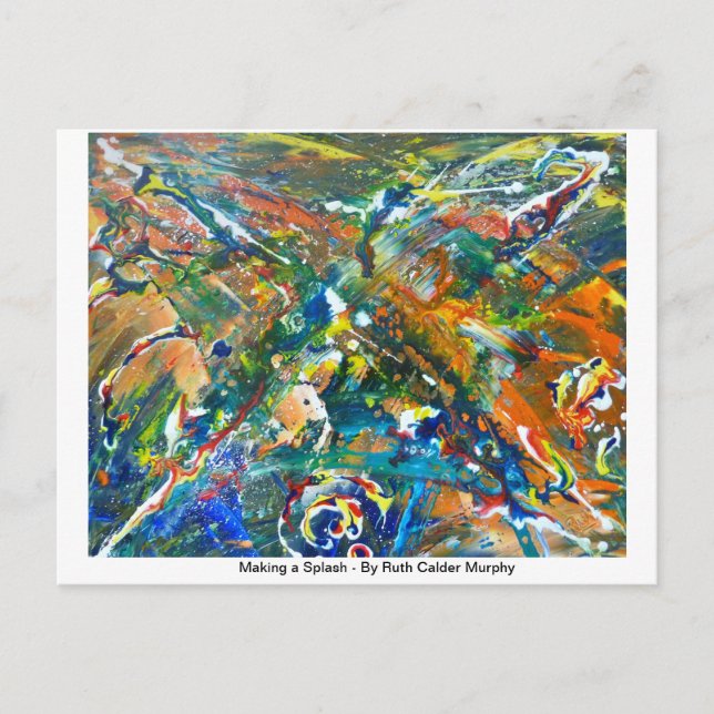 Making a Splash Postcard (Front)