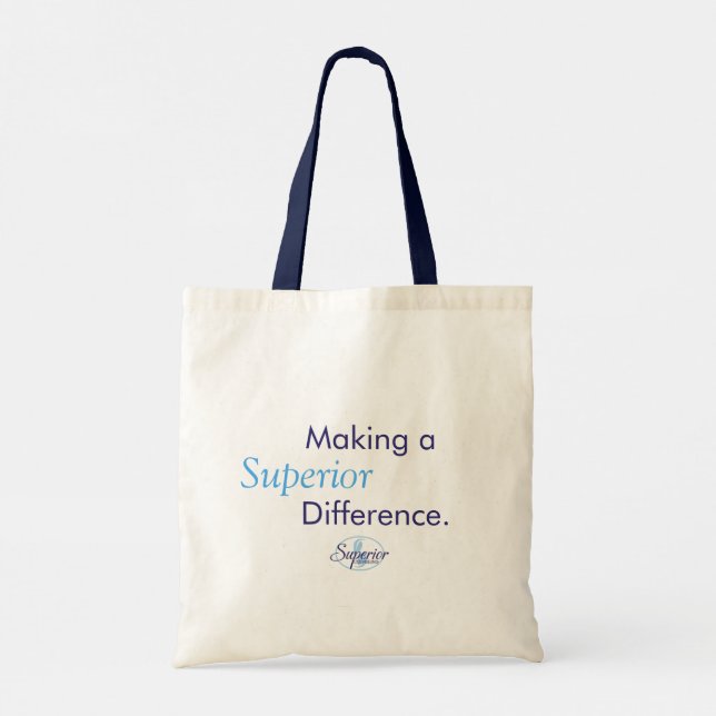 Making a Superior Difference. Tote Bag (Back)