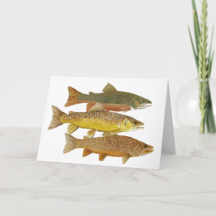 Making a Tiger Trout Card