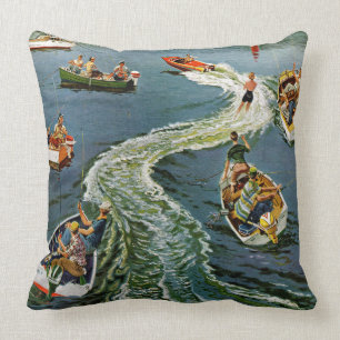 Making A Wake by Ben Kimberly Pins Cushion