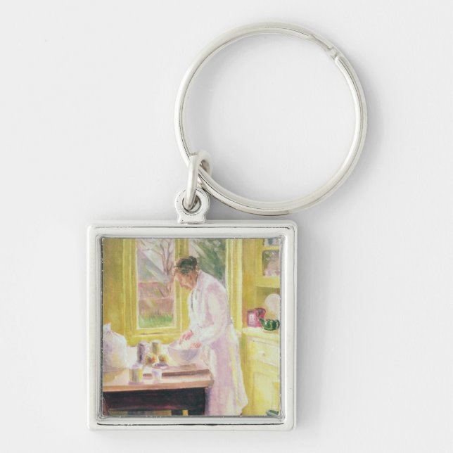 Making Apple Pie Key Ring (Front)