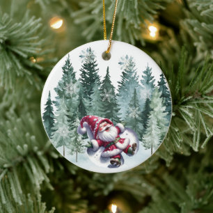 Making Christmas Gnome Angels Ornament