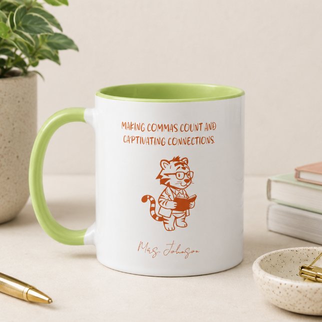 Making Commas Count Captivating Connections Gramma Mug (Creator Uploaded)