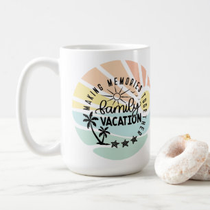 Making Family Vacation Memories Together Coffee Mug