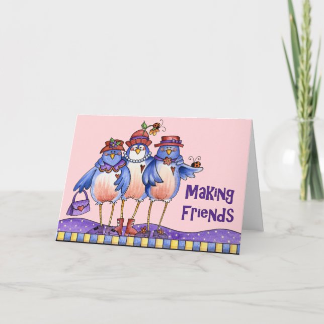 Making Friends Card (Front)