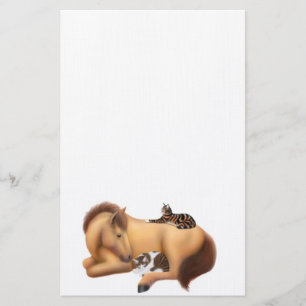 Making Friends with Felines Stationery