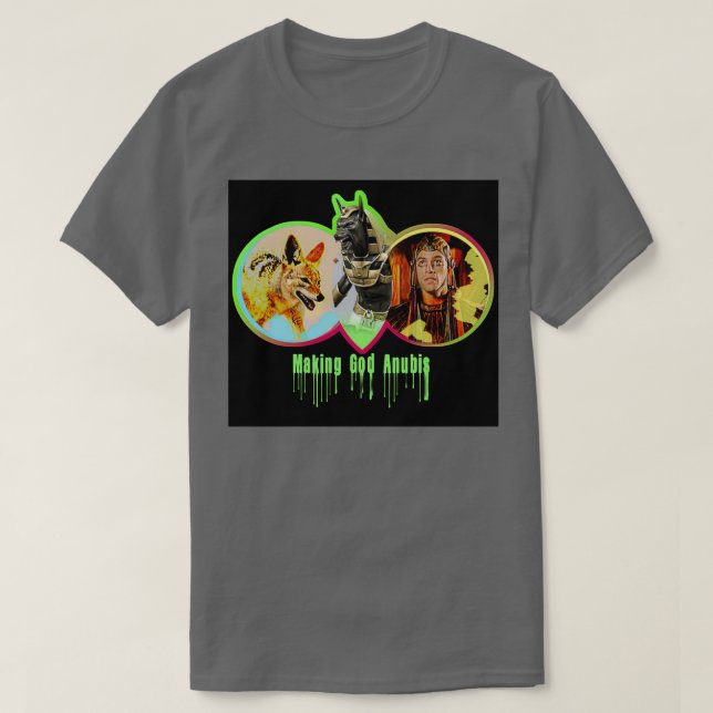 Making God Anubis Venn Diagram by ACCI T-Shirt (Design Front)