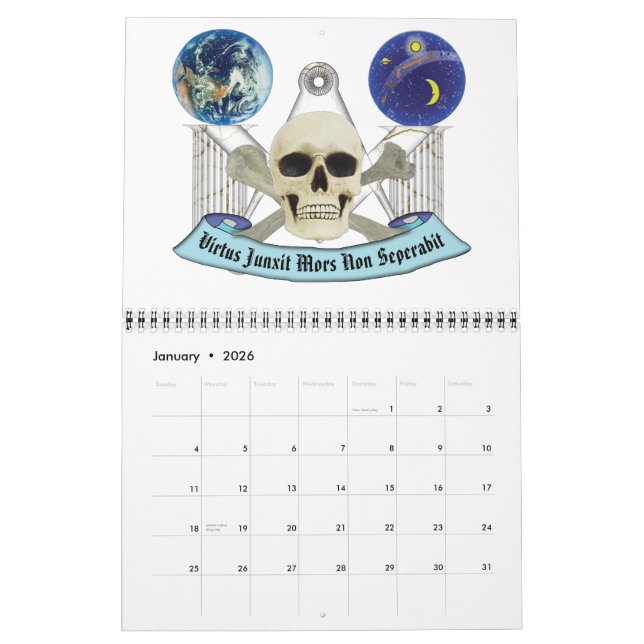 Making good men better calendar (Jan 2026)