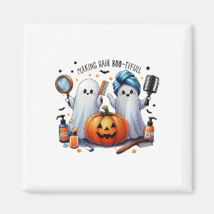 Making Hair Bootiful Halloween Hair Stylist Ghost  Magnet